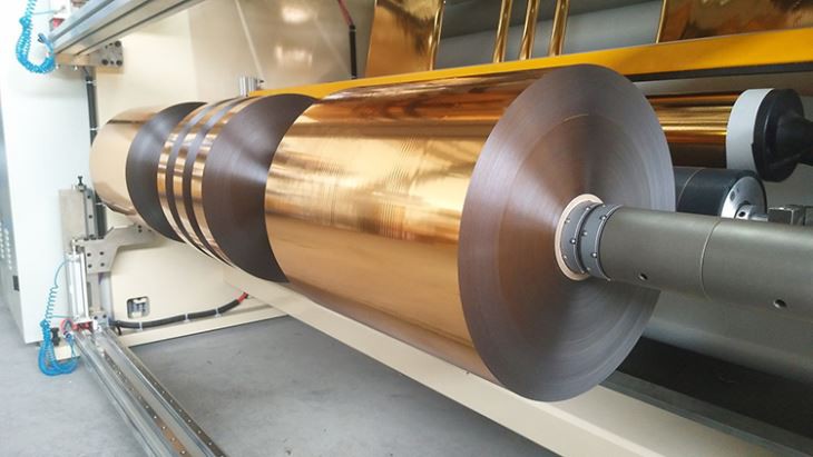 Hot Stamping Foil Slitter Rewinder Machine